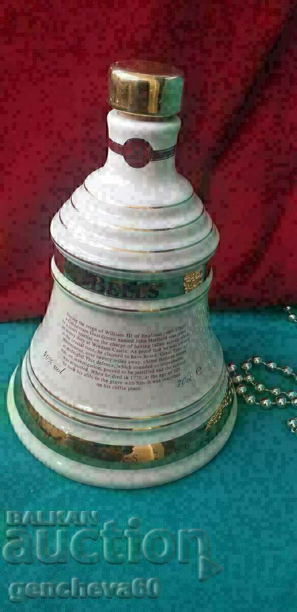 Γνήσιο αγγλικό μπουκάλι/καμπάνα από καράφα πορσελάνης - 7 Γνήσιο αγγλικό μπουκάλι/καμπάνα από καράφα πορσελάνης - 7