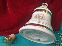 Original English porcelain carafe bottle/bell