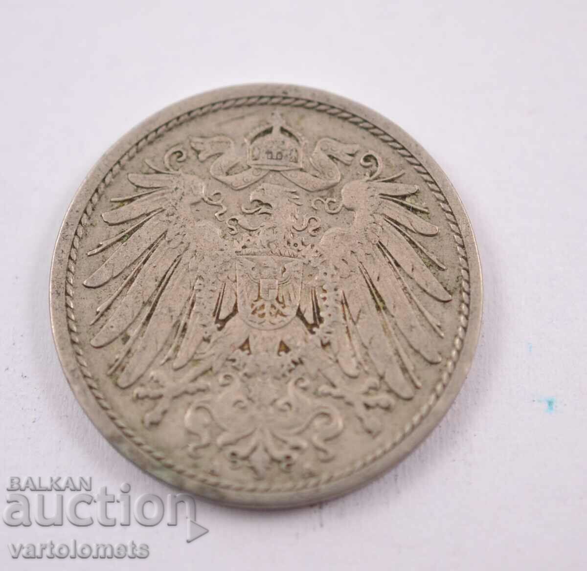 10 Pfennig 1906 - Germany with price 3.00 BGN | € 1.53 10 Pfennig 1906 - Germany with price 3.00 BGN | € 1.53