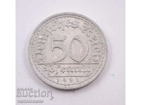 50 Pfennig 1921 - Γερμανία