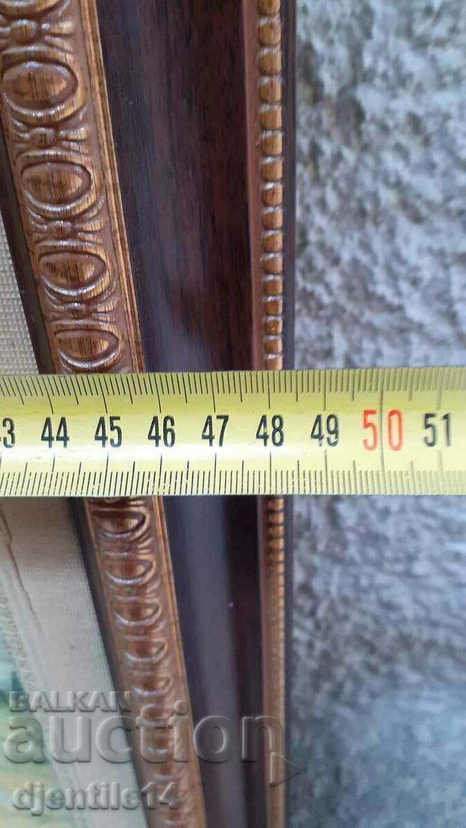 Δημοπρασία ζωγραφική, λάδι σε καμβά