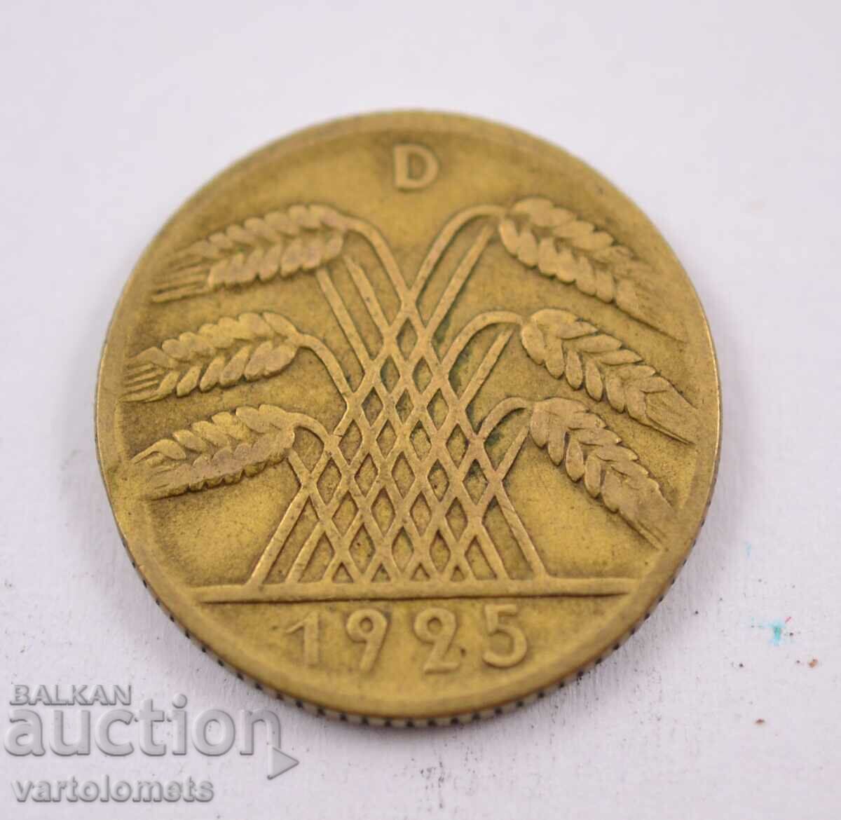 10 Rent Pfennig 1925 - Germany with price 3.00 BGN | € 1.53 10 Rent Pfennig 1925 - Germany with price 3.00 BGN | € 1.53