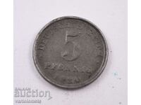5 pfennig 1920 - Germany