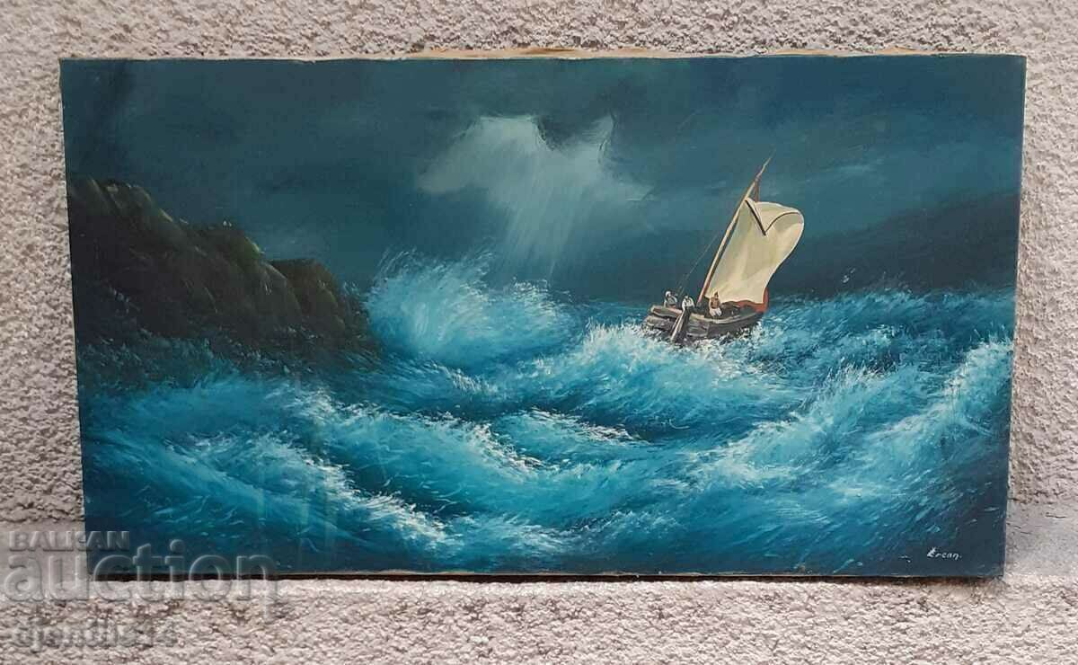 painting, oil on canvas