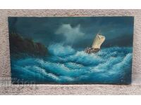 painting, oil on canvas