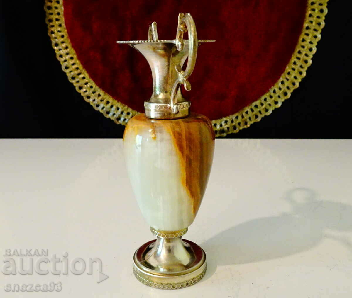 Vase, amphora, candlestick, onyx. with price 20.00 BGN | € 10.23 Vase, amphora, candlestick, onyx. with price 20.00 BGN | € 10.23