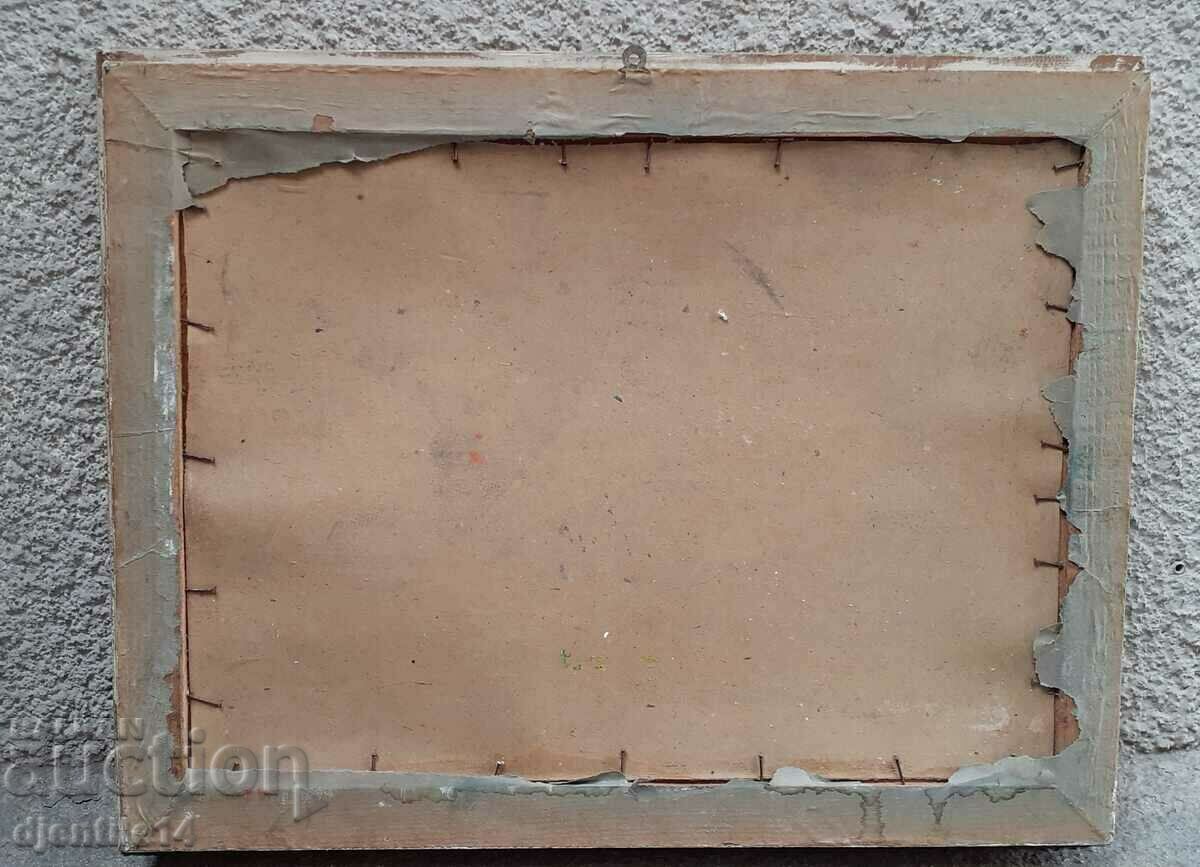 ζωγραφική, λάδι σε χαρτόνι - 5