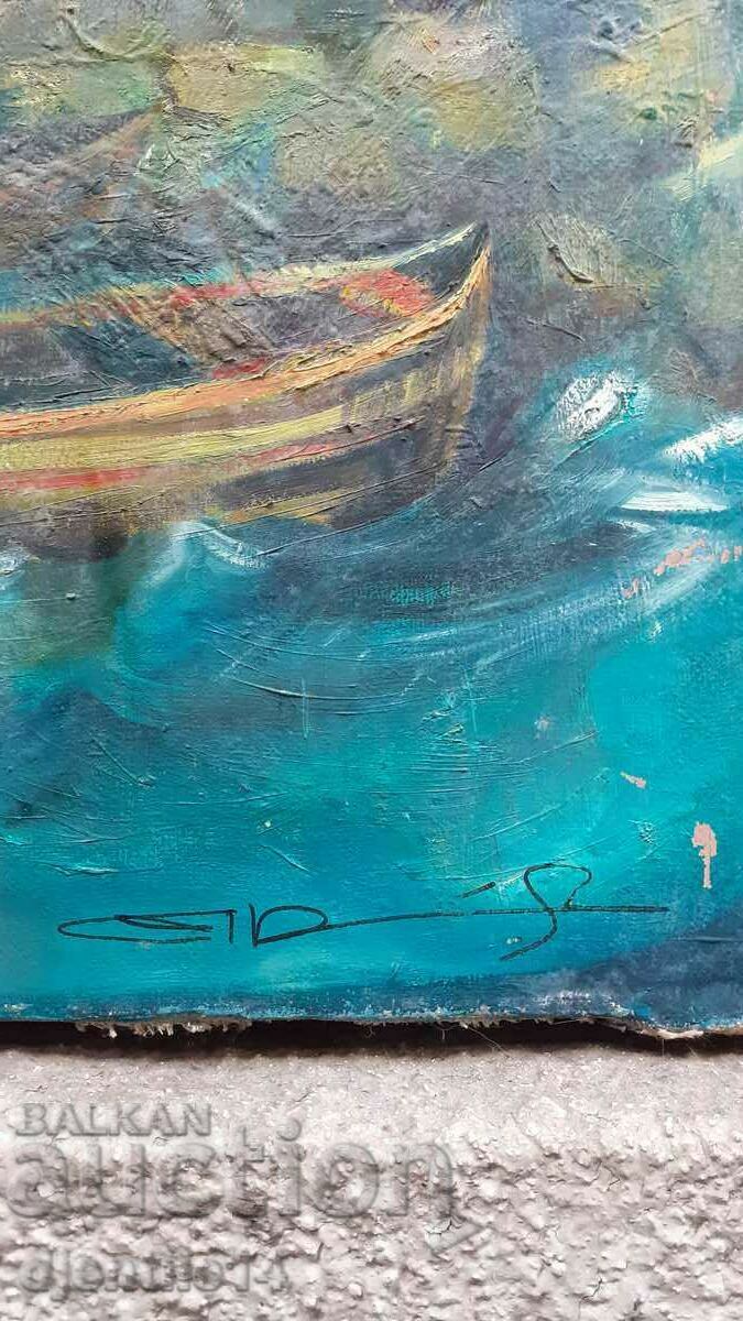 painting, oil on canvas with price 400.00 BGN | € 204.52