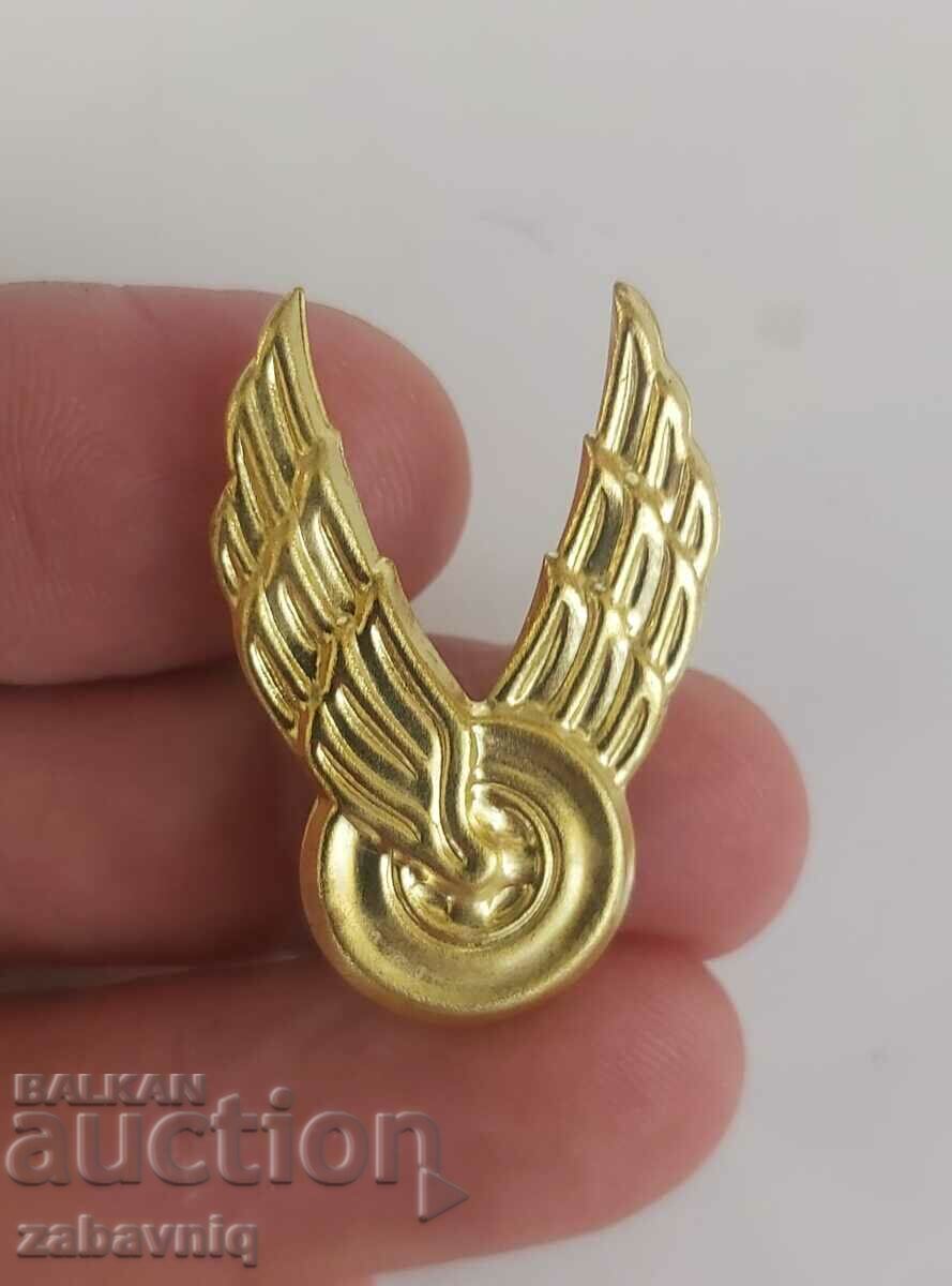 Licitație monogramă automobilist Armata bulgară Nouă culoare aurie