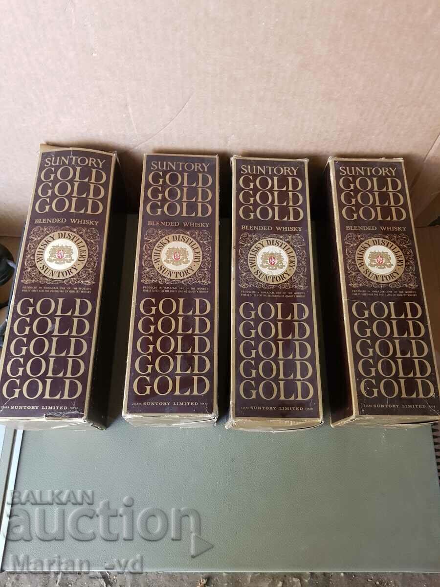 Аукцион Стари бутилки от японско уииски suntory gold Аукцион Стари бутилки от японско уииски suntory gold