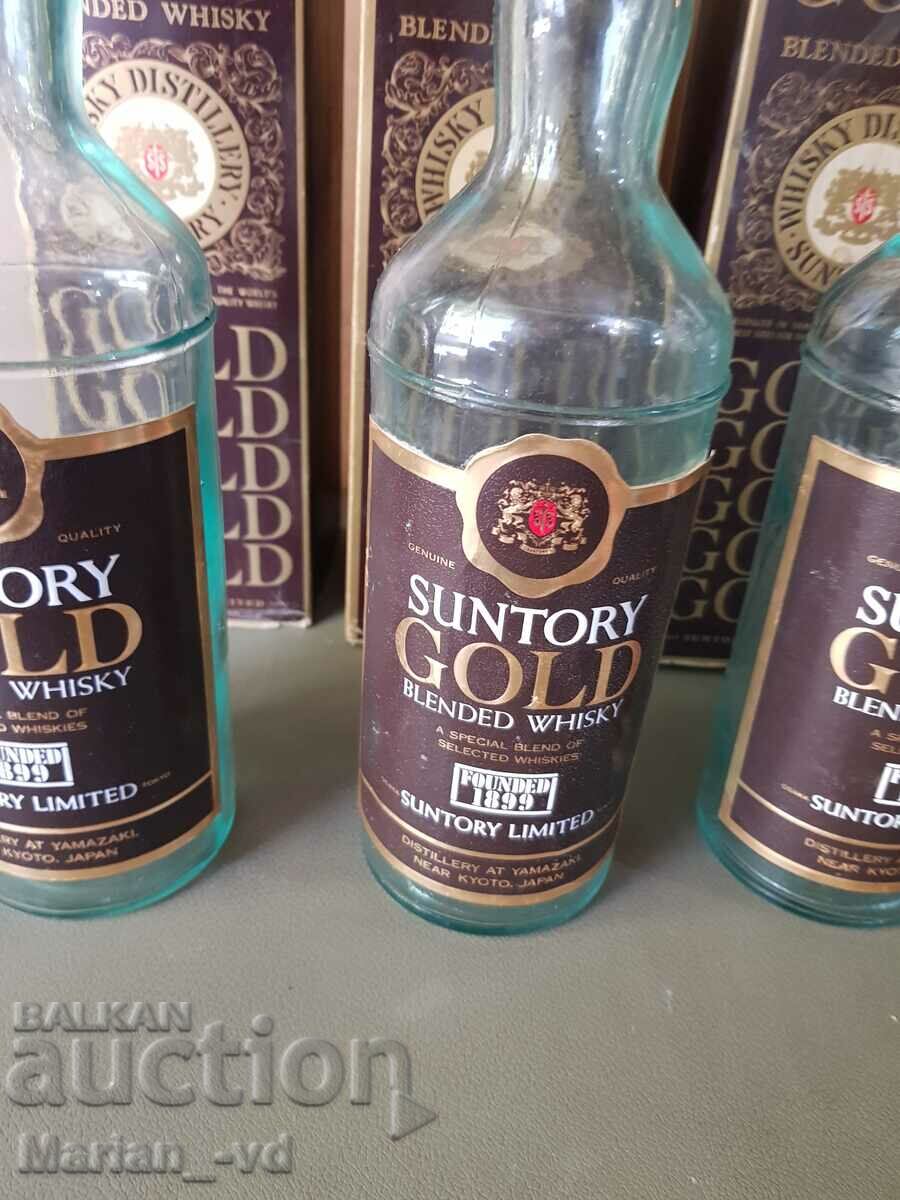 Доставка на Стари бутилки от японско уииски suntory gold Доставка на Стари бутилки от японско уииски suntory gold