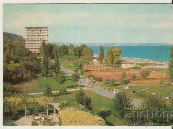 Καρτ ποστάλ Βουλγαρία Βάρνα Golden Sands Γενική άποψη 8 *