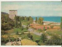 Carte poștală Bulgaria Varna Golden Sands general vedere 8 *