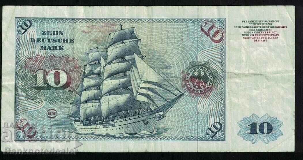 Germany 10 Mark 1977 Pick 31 Ref 395C with price 20.00 BGN | € 10.23 Germany 10 Mark 1977 Pick 31 Ref 395C with price 20.00 BGN | € 10.23