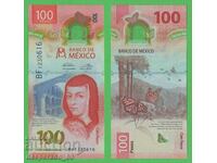 (¯`'•.¸ MEXICO 100 pesos 2021 UNC ¸.•'´¯)