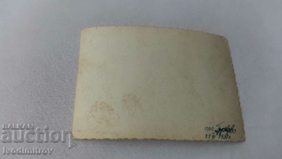 Photo Burkovo station Young men and women 1937 with price 1.45 BGN | € 0.74 Photo Burkovo station Young men and women 1937 with price 1.45 BGN | € 0.74