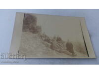 Photo Tarnovo Seimenu Youth and girls on the rocks 1929