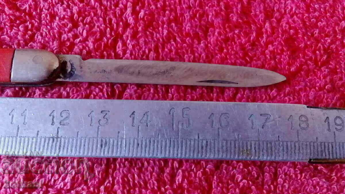 Auction Old rare Bulgarian pocket knife P. DENEV Auction Old rare Bulgarian pocket knife P. DENEV