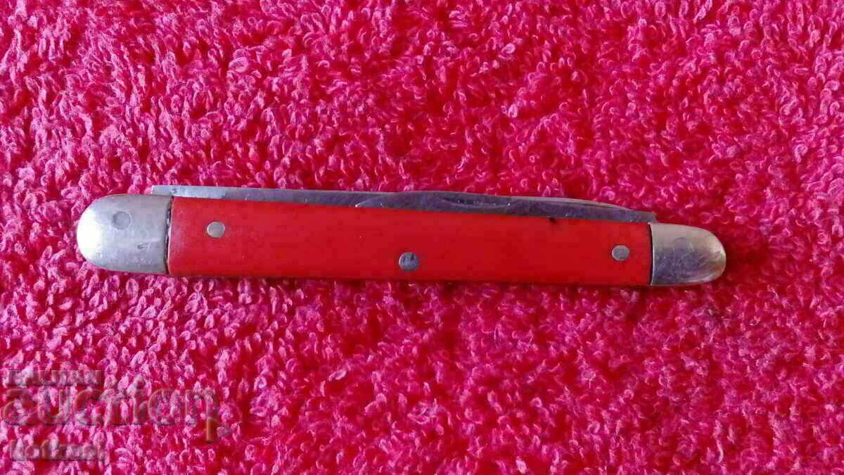 Old rare Bulgarian pocket knife P. DENEV - 7 Old rare Bulgarian pocket knife P. DENEV - 7