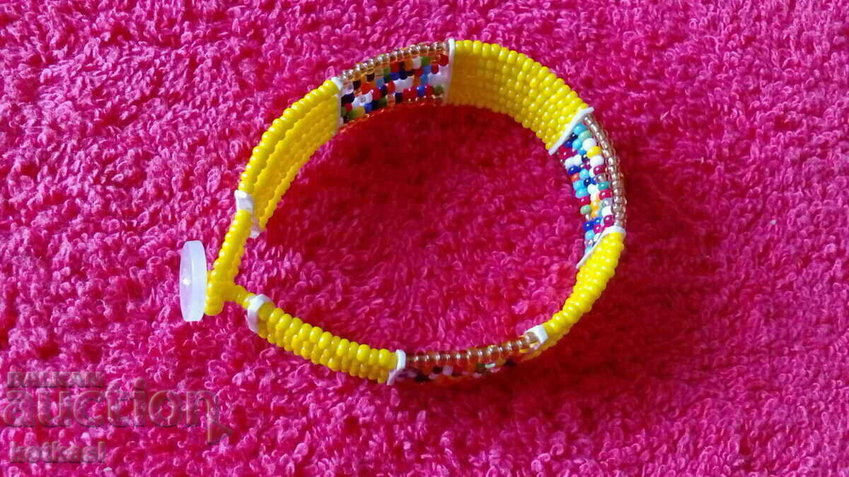 Very beautiful bead bracelet handmade - 7 Very beautiful bead bracelet handmade - 7