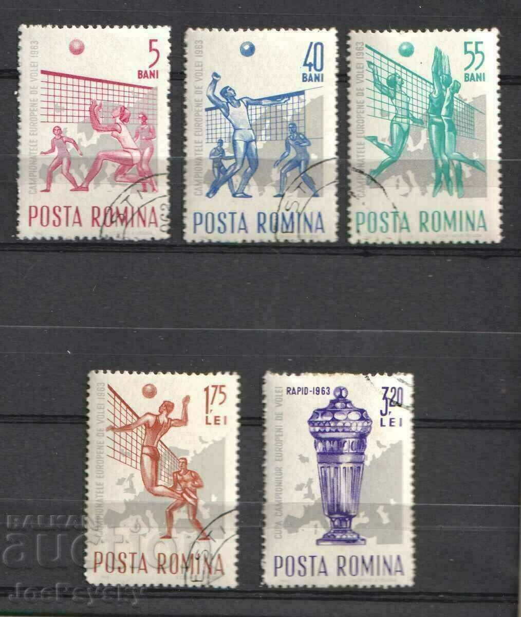 Ρουμανία - 1963 - Ευρωπαϊκό Πρωτάθλημα Βόλεϊ