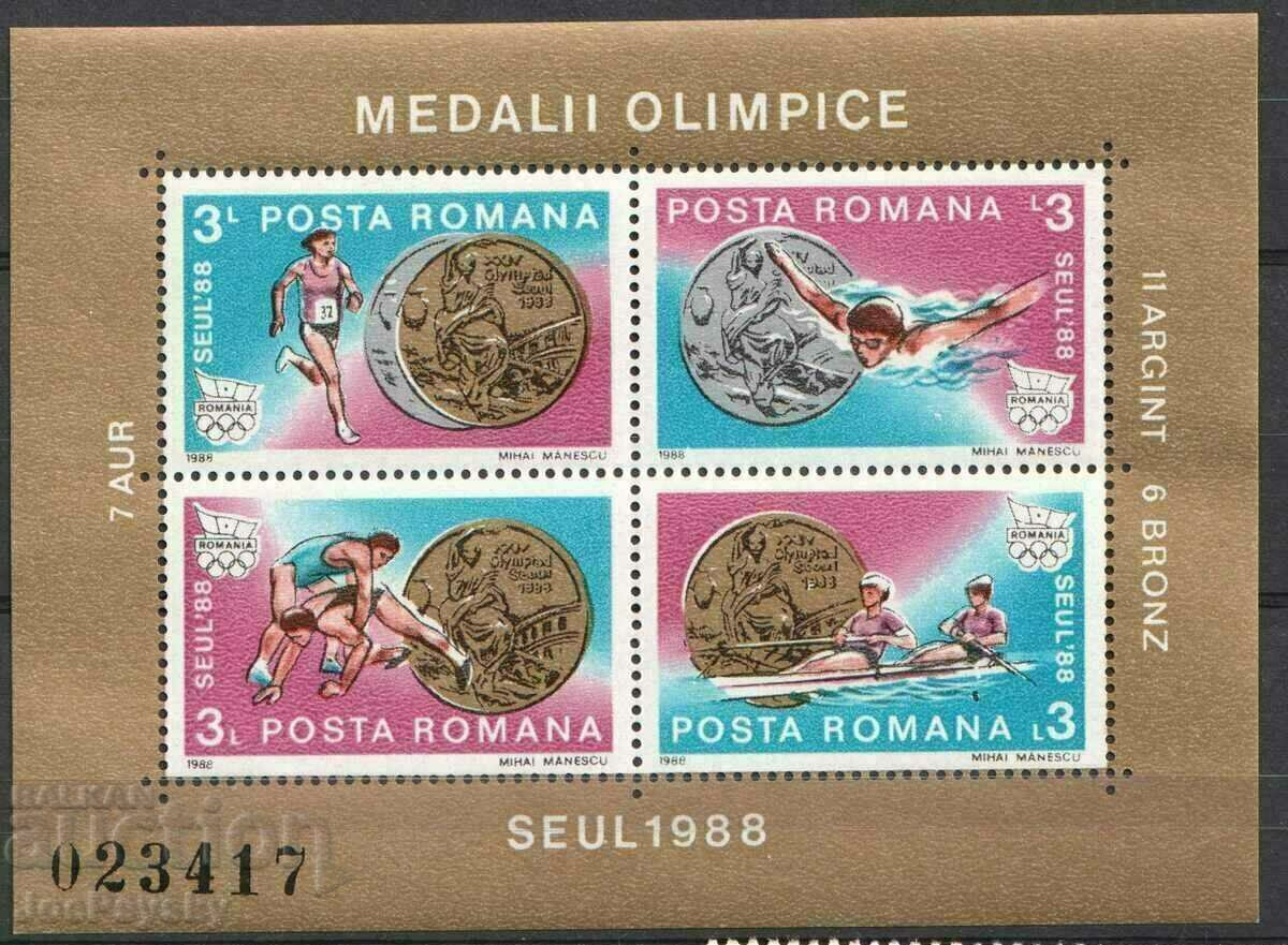 Румъния - 1988 - Летни олимпийски игри 1988 (блок)