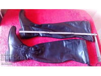 Cizme lungi din piele de dama numarul 39