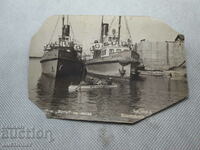 OLD CARD WIT AND SPARK AT ANCHOR
