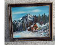 pictura, ulei pe panza