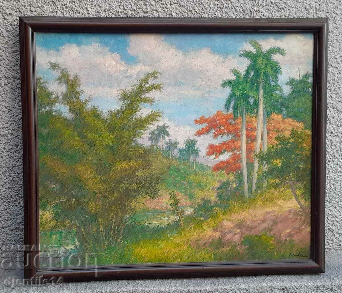 painting, oil on canvas - 6 painting, oil on canvas - 6