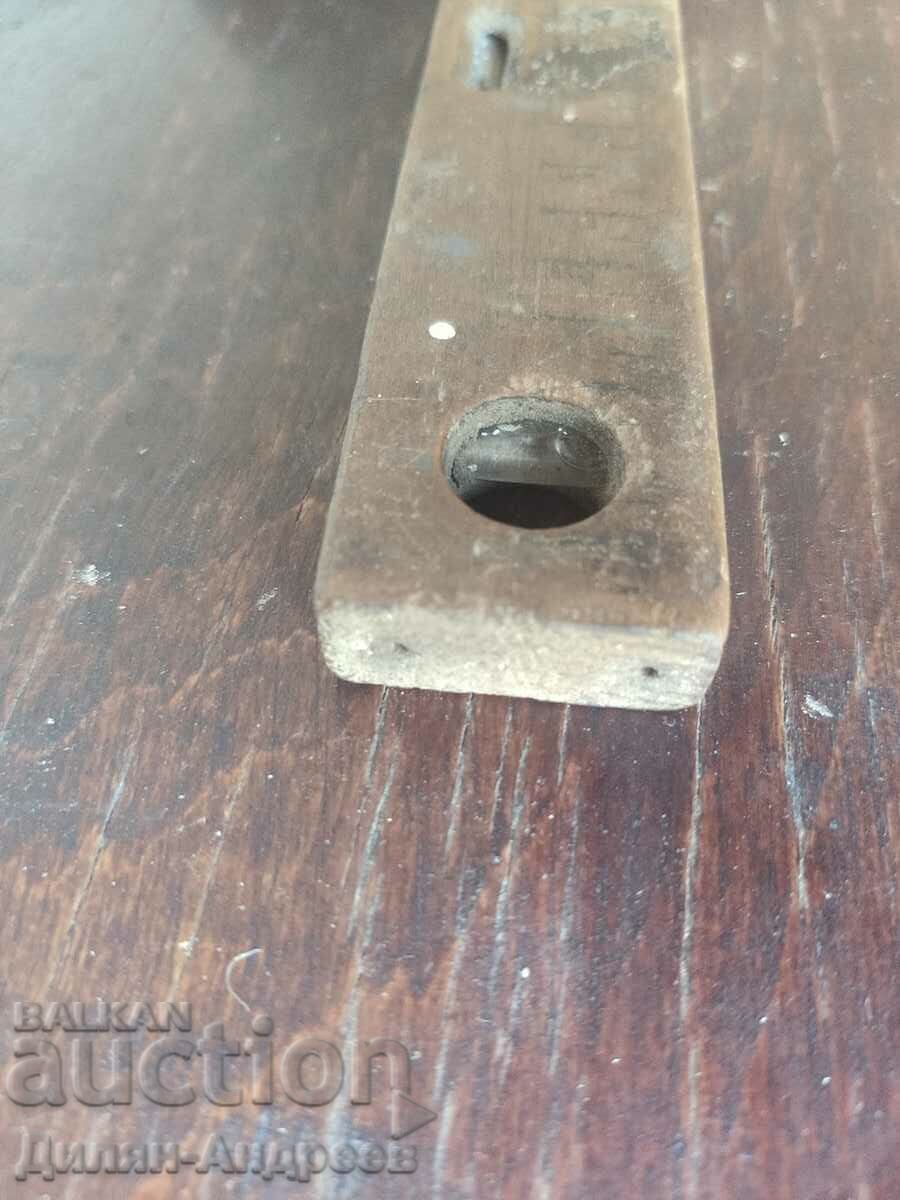 Auction Ancient wooden level Auction Ancient wooden level