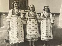 Costumul Straldzhan 1937 carte poștală veche