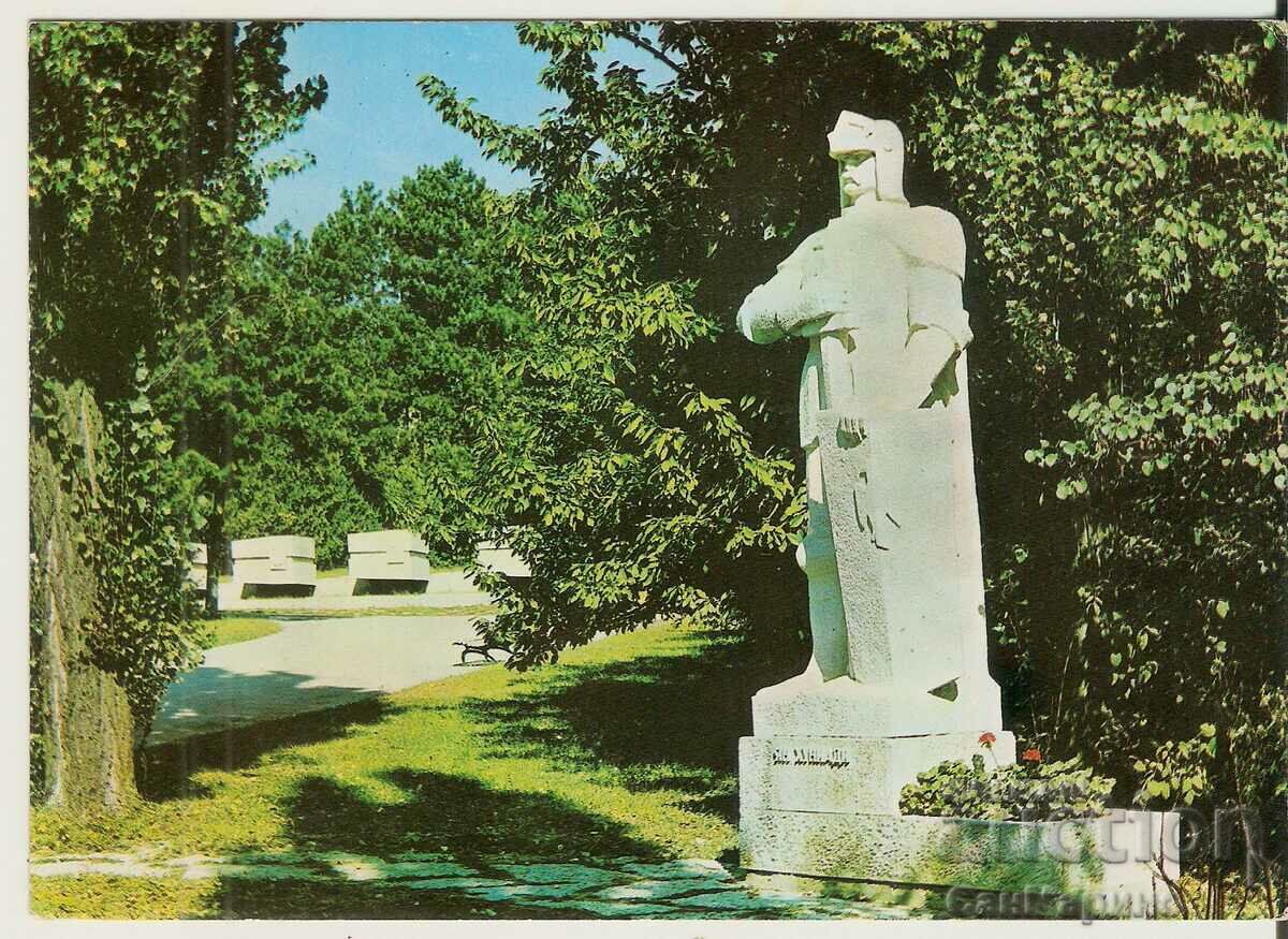 Картичка  България  Варна Паметникът на Ян  Хуниади*