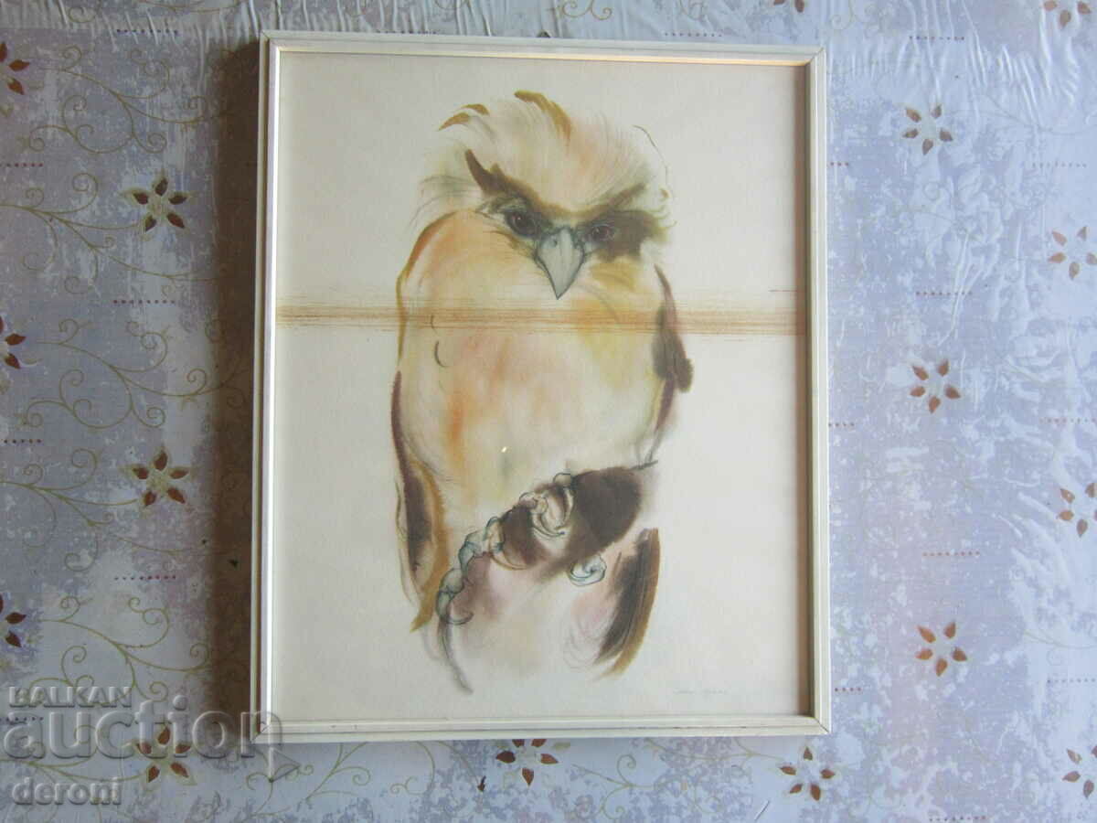 Livrarea Pictura acuarela semnata Livrarea Pictura acuarela semnata