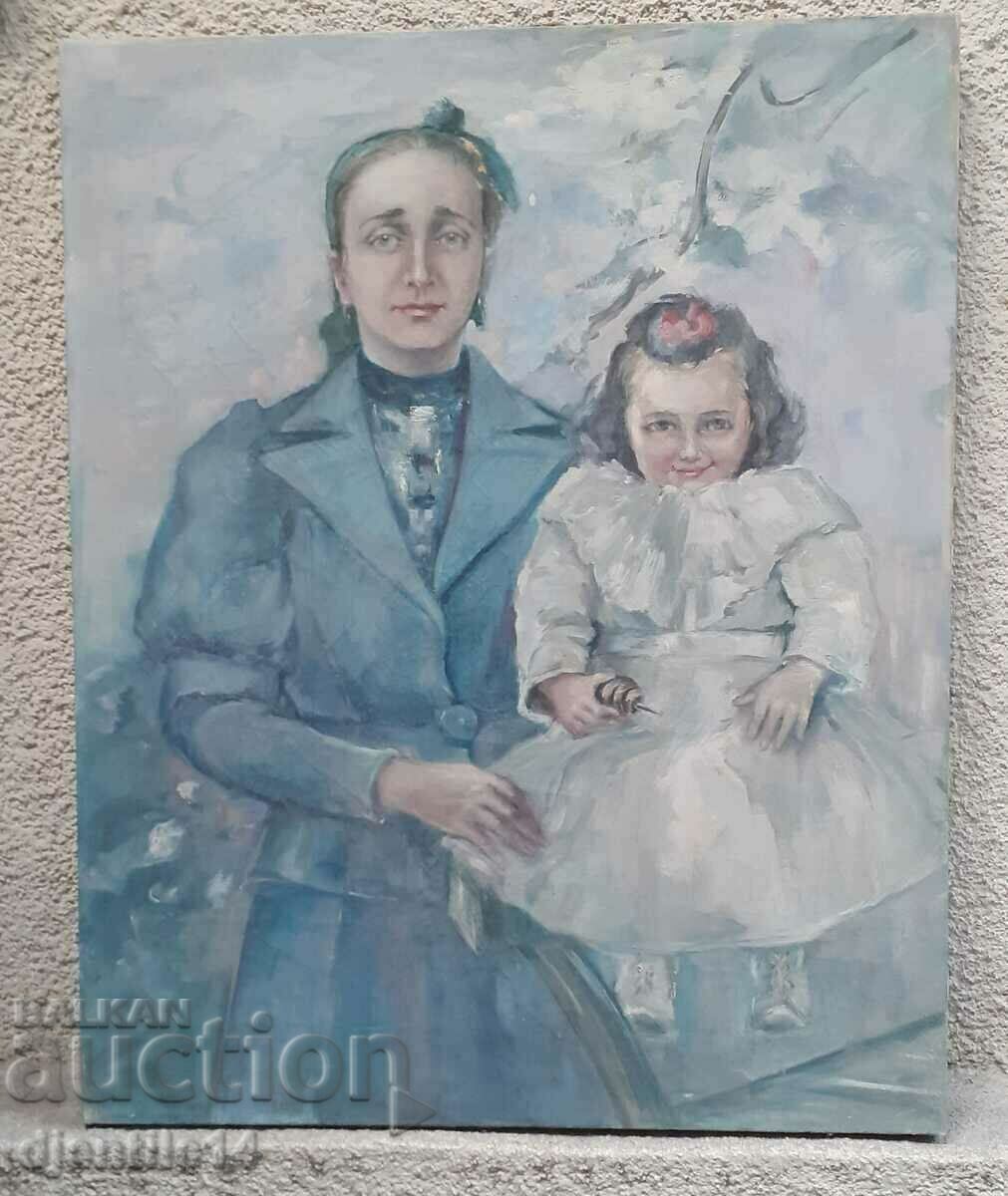 картина, масло-платно