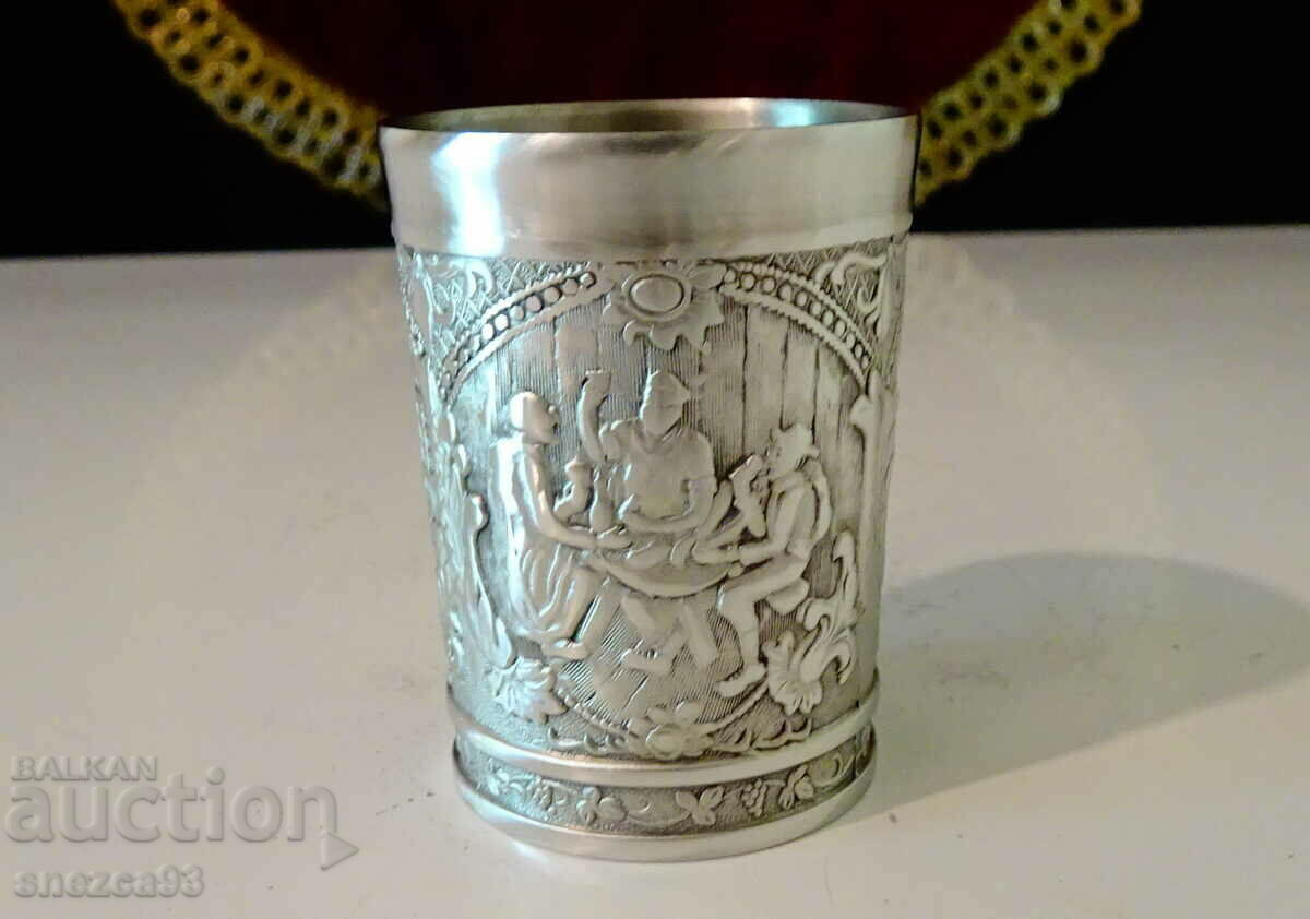 Delivery of Tin Toothpick Holder, Vintage Delivery of Tin Toothpick Holder, Vintage