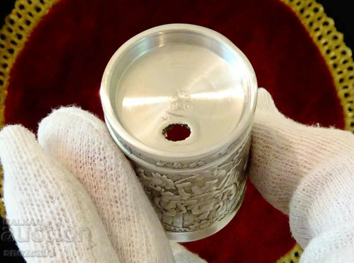 Tin Toothpick Holder, Vintage - 5 Tin Toothpick Holder, Vintage - 5