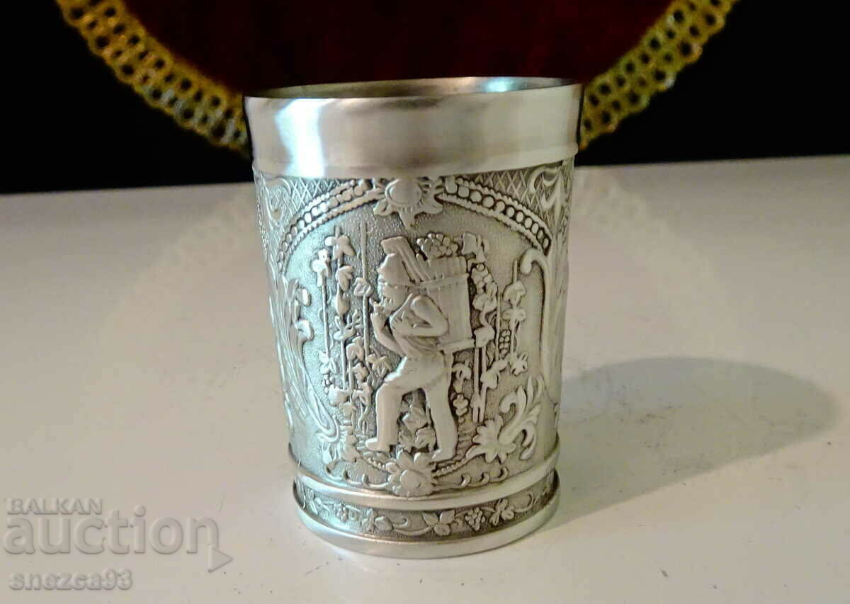 Tin Toothpick Holder, Vintage Tin Toothpick Holder, Vintage