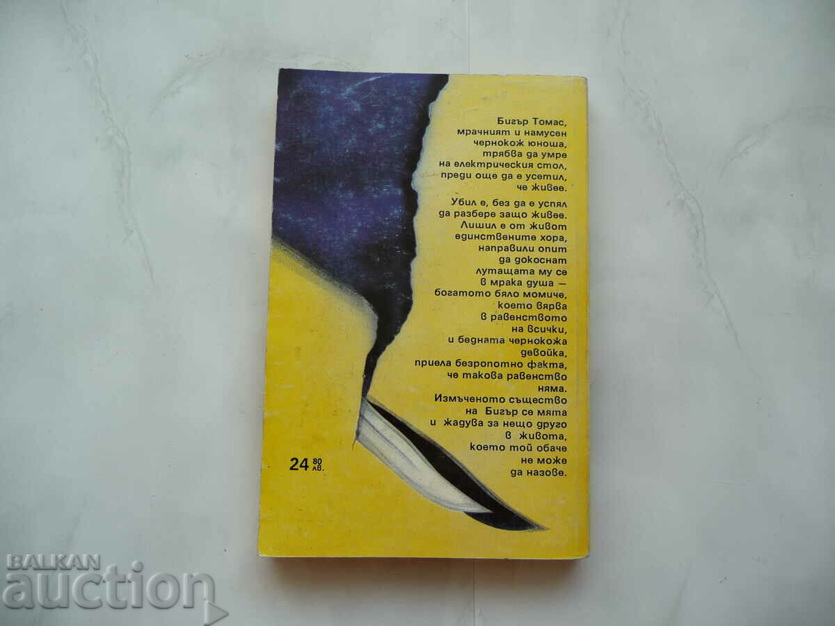 Born Son - Richard Wright crime drama popular novel with price 1.00 BGN | € 0.51