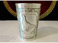 Pewter cup Dove, Wedding.