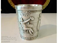 Κασσιτέρινη κούπα κρασιού, σειρά Lindenwirtin