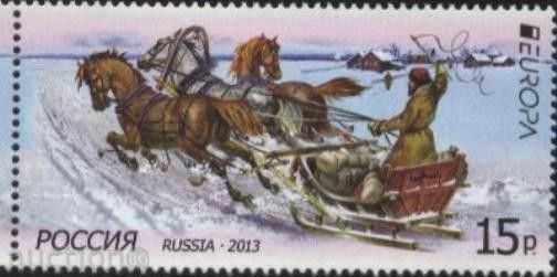 Pure stamp Europe SEP 2013 from Russia.