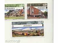 Clear Stamps Europe SEP 1987 from Jersey