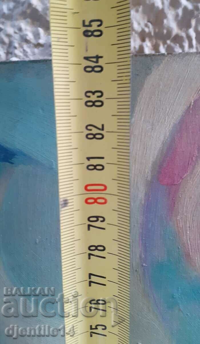 Παράδοση ζωγραφική, λάδι σε φέιζερ