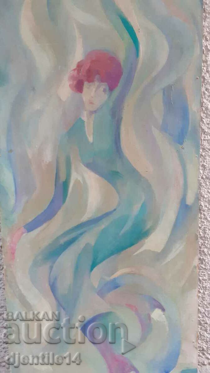 painting, oil on phaser - 6