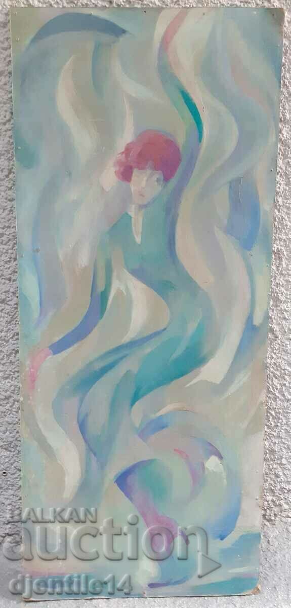 painting, oil on phaser