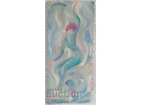 картина, масло на фазер