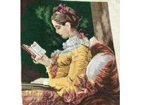 The Girl with the Book Tapestry