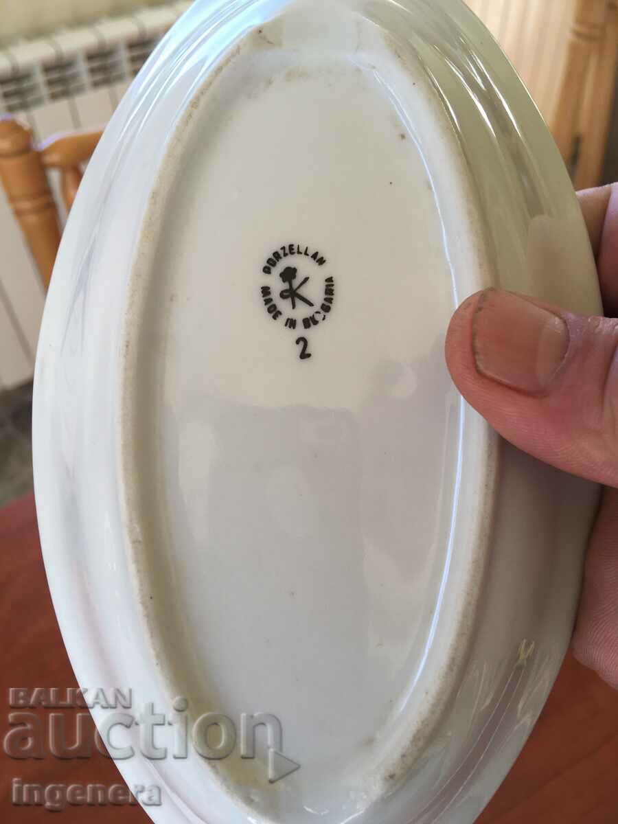 Auction PORCELAIN PLATE APPETIZER PLATE-BULGARIA- Auction PORCELAIN PLATE APPETIZER PLATE-BULGARIA-