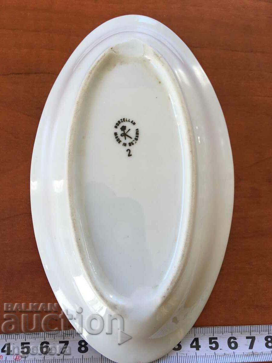 PORCELAIN PLATE APPETIZER PLATE-BULGARIA- - 5 PORCELAIN PLATE APPETIZER PLATE-BULGARIA- - 5